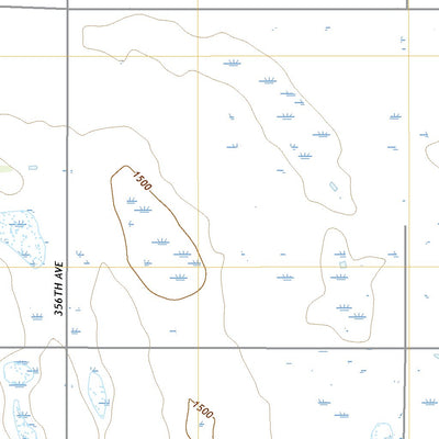 United States Geological Survey Ipswich SE, SD (2021, 24000-Scale) digital map