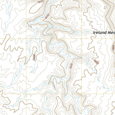 United States Geological Survey Ireland Mesa, UT (2020, 24000-Scale) digital map