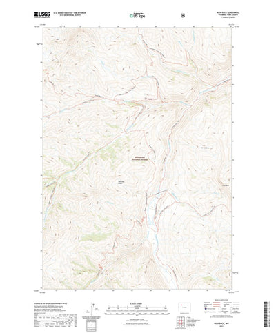 United States Geological Survey Irish Rock, WY (2021, 24000-Scale) digital map