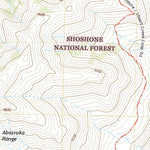 United States Geological Survey Irish Rock, WY (2021, 24000-Scale) digital map