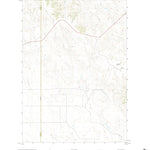United States Geological Survey Iron Shell Flat West, SD (2021, 24000-Scale) digital map