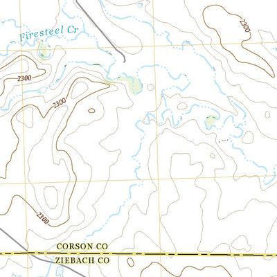 United States Geological Survey Isabel, SD (2021, 24000-Scale) digital map