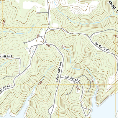 United States Geological Survey Isabella, MO (2021, 24000-Scale) digital map