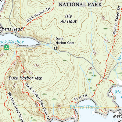 United States Geological Survey Isle Au Haut West, ME (2021, 24000-Scale) digital map