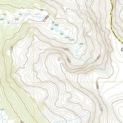 United States Geological Survey Isolation Peak, CO (2022, 24000-Scale) digital map
