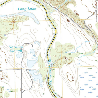 United States Geological Survey Iverson Lake, MN (2022, 24000-Scale) digital map