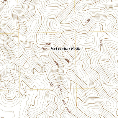 United States Geological Survey Ives Peak, AZ (2021, 24000-Scale) digital map