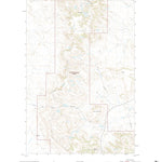 United States Geological Survey J B Hill, SD (2021, 24000-Scale) digital map