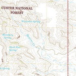 United States Geological Survey J B Hill, SD (2021, 24000-Scale) digital map