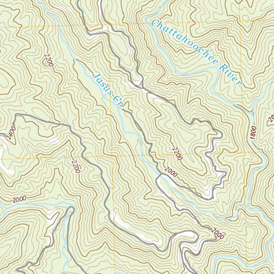 United States Geological Survey Jacks Gap, GA (2020, 24000-Scale) digital map