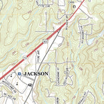 United States Geological Survey Jackson, AL (2020, 24000-Scale) digital map