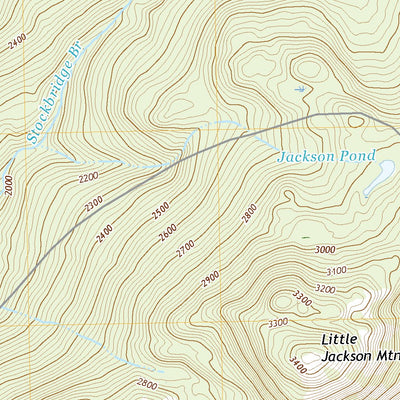 United States Geological Survey Jackson Mountain, ME (2021, 24000-Scale) digital map