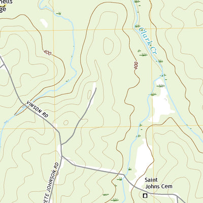 United States Geological Survey Jacksons Crossroads, GA (2020, 24000-Scale) digital map