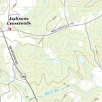 United States Geological Survey Jacksons Crossroads, GA (2020, 24000-Scale) digital map