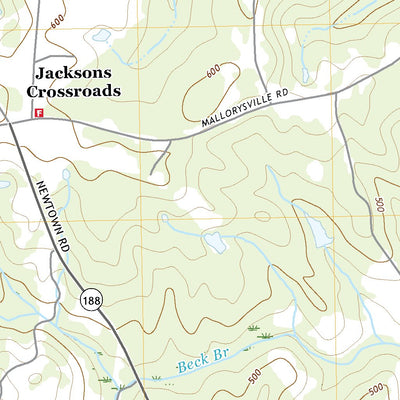 United States Geological Survey Jacksons Crossroads, GA (2020, 24000-Scale) digital map