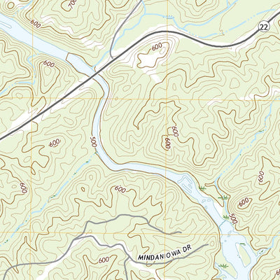 United States Geological Survey Jacksons Gap, AL (2020, 24000-Scale) digital map
