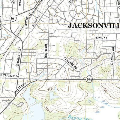 United States Geological Survey Jacksonville, AR (2020, 24000-Scale) digital map
