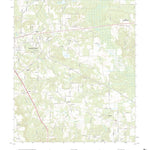 United States Geological Survey Jacksonville East, TX (2022, 24000-Scale) digital map