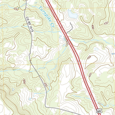 United States Geological Survey Jacksonville East, TX (2022, 24000-Scale) digital map