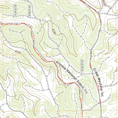 United States Geological Survey Jacob Lake, AZ (2021, 24000-Scale) digital map