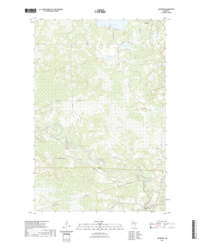 United States Geological Survey Jacobson, MN (2022, 24000-Scale) digital map