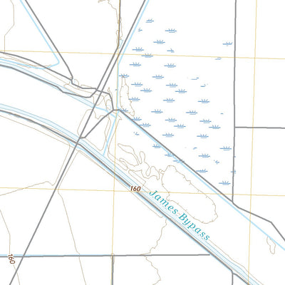United States Geological Survey Jamesan, CA (2021, 24000-Scale) digital map