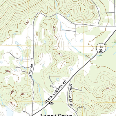 United States Geological Survey Jamestown, AR (2020, 24000-Scale) digital map