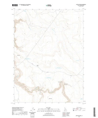 United States Geological Survey Jarvis Pasture, ID (2020, 24000-Scale) digital map