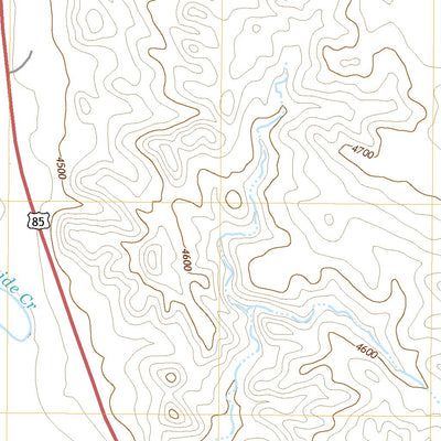 United States Geological Survey Jay Em, WY (2021, 24000-Scale) digital map
