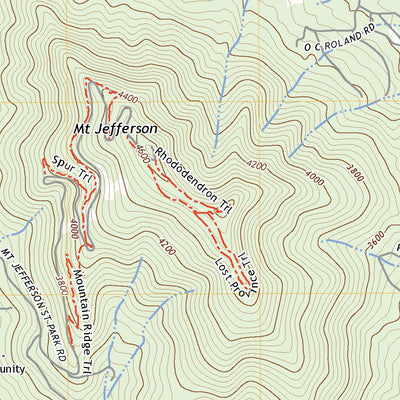 United States Geological Survey Jefferson, NC (2022, 24000-Scale) digital map