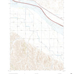 United States Geological Survey Jeffrey Reservoir NE, NE (2021, 24000-Scale) digital map