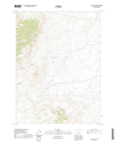 United States Geological Survey Jelm Mountain, WY (2021, 24000-Scale) digital map