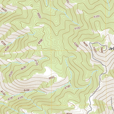 United States Geological Survey Jelm Mountain, WY (2021, 24000-Scale) digital map