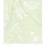 United States Geological Survey Jena, FL (2021, 24000-Scale) digital map