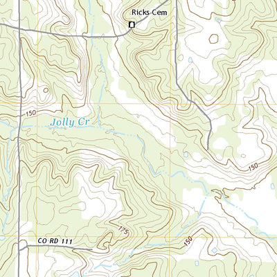 United States Geological Survey Jersey, AR (2020, 24000-Scale) digital map