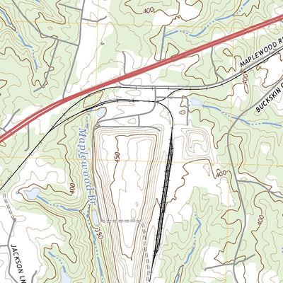 United States Geological Survey Jetersville, VA (2022, 24000-Scale) digital map
