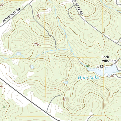 United States Geological Survey Jewell, GA (2020, 24000-Scale) digital map