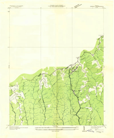 United States Geological Survey Jewell Ridge, VA (1935, 24000-Scale) digital map