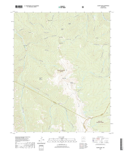 United States Geological Survey Jicarita Peak, NM (2020, 24000-Scale) digital map
