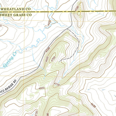 United States Geological Survey Jim Creek, MT (2020, 24000-Scale) digital map