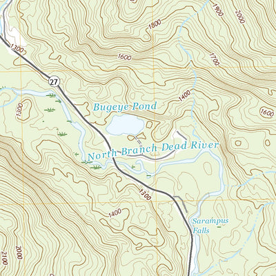 United States Geological Survey Jim Pond, ME (2021, 24000-Scale) digital map