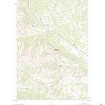 United States Geological Survey Jim Smith Peak, WY (2021, 24000-Scale) digital map