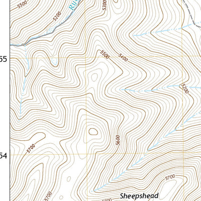 United States Geological Survey Johnny Creek Spring, OR (2020, 24000-Scale) digital map