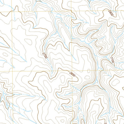 United States Geological Survey Johnson Coulee East, MT (2020, 24000-Scale) digital map