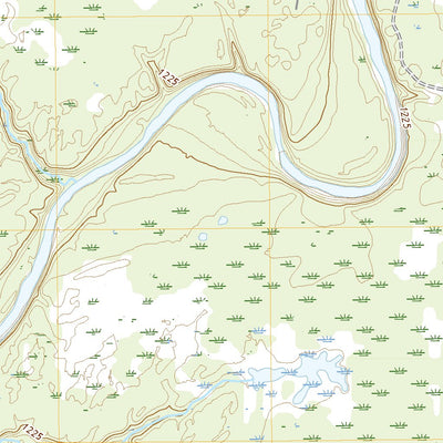United States Geological Survey Johnson Landing, MN (2022, 24000-Scale) digital map