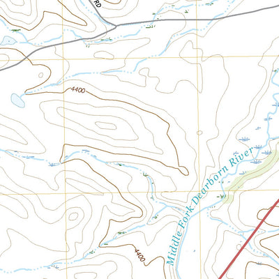 United States Geological Survey Johnson Mountain, MT (2020, 24000-Scale) digital map