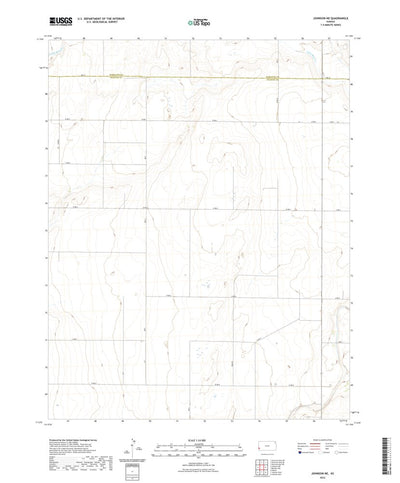United States Geological Survey Johnson NE, KS (2022, 24000-Scale) digital map
