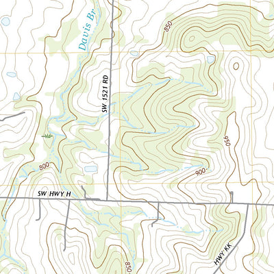 United States Geological Survey Johnstown, MO (2021, 24000-Scale) digital map