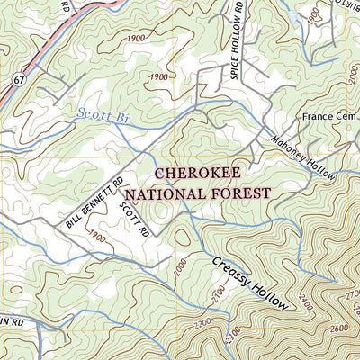 United States Geological Survey Jonesborough, TN (2022, 24000-Scale) digital map