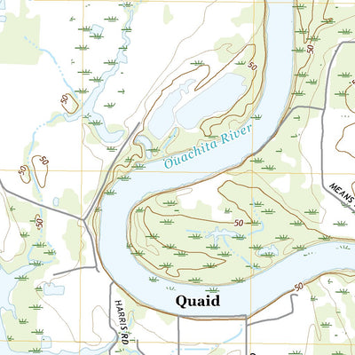United States Geological Survey Jonesville North, LA (2020, 24000-Scale) digital map